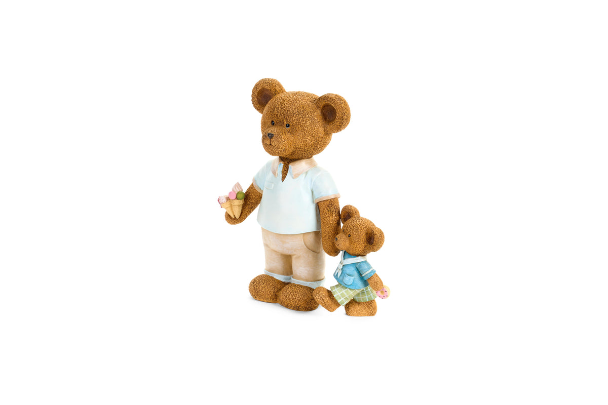 Orso con baby orso in resina Sweet Bear