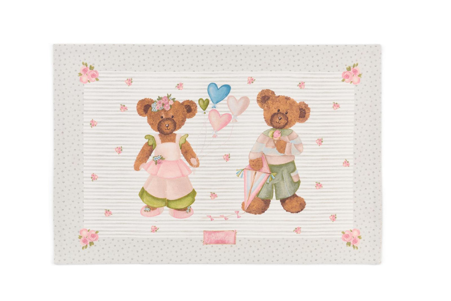 Tovaglietta coppia orsi Sweet Bear
