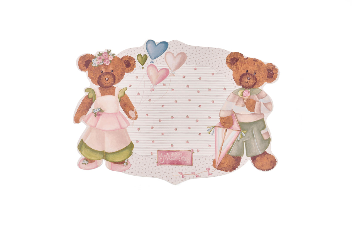 Tovaglietta in vinile coppia orsi Sweet Bear