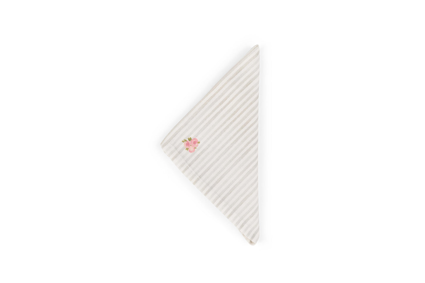 Tovagliolo righe e roselline Sweet Bear