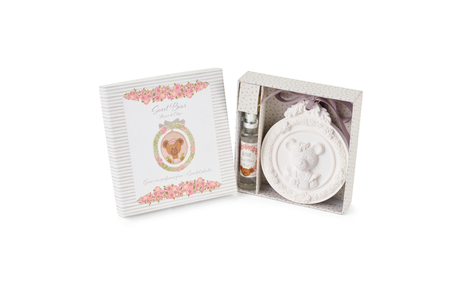 Gessetto profumato orsa con spray Sweet Bear