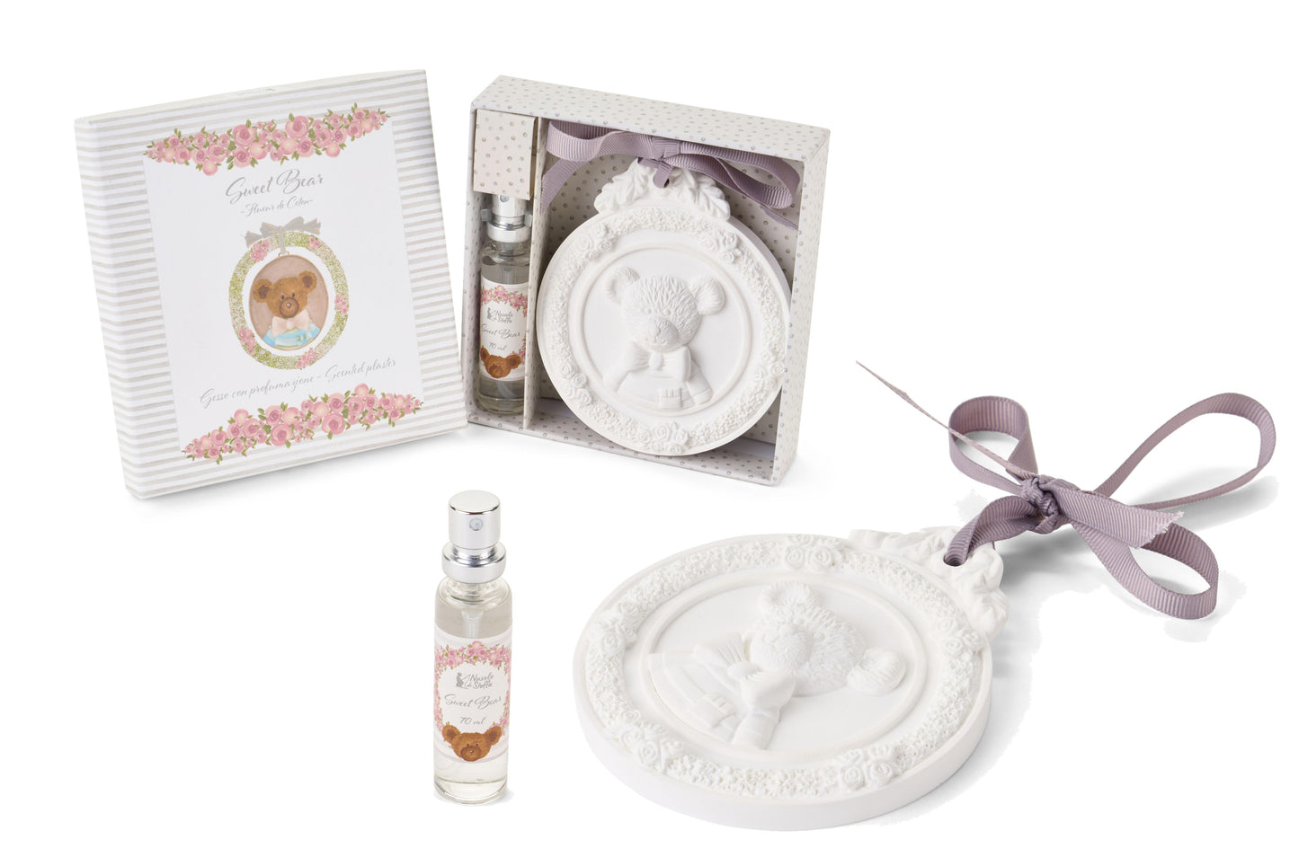 Gessetto profumato orso con spray Sweet Bear