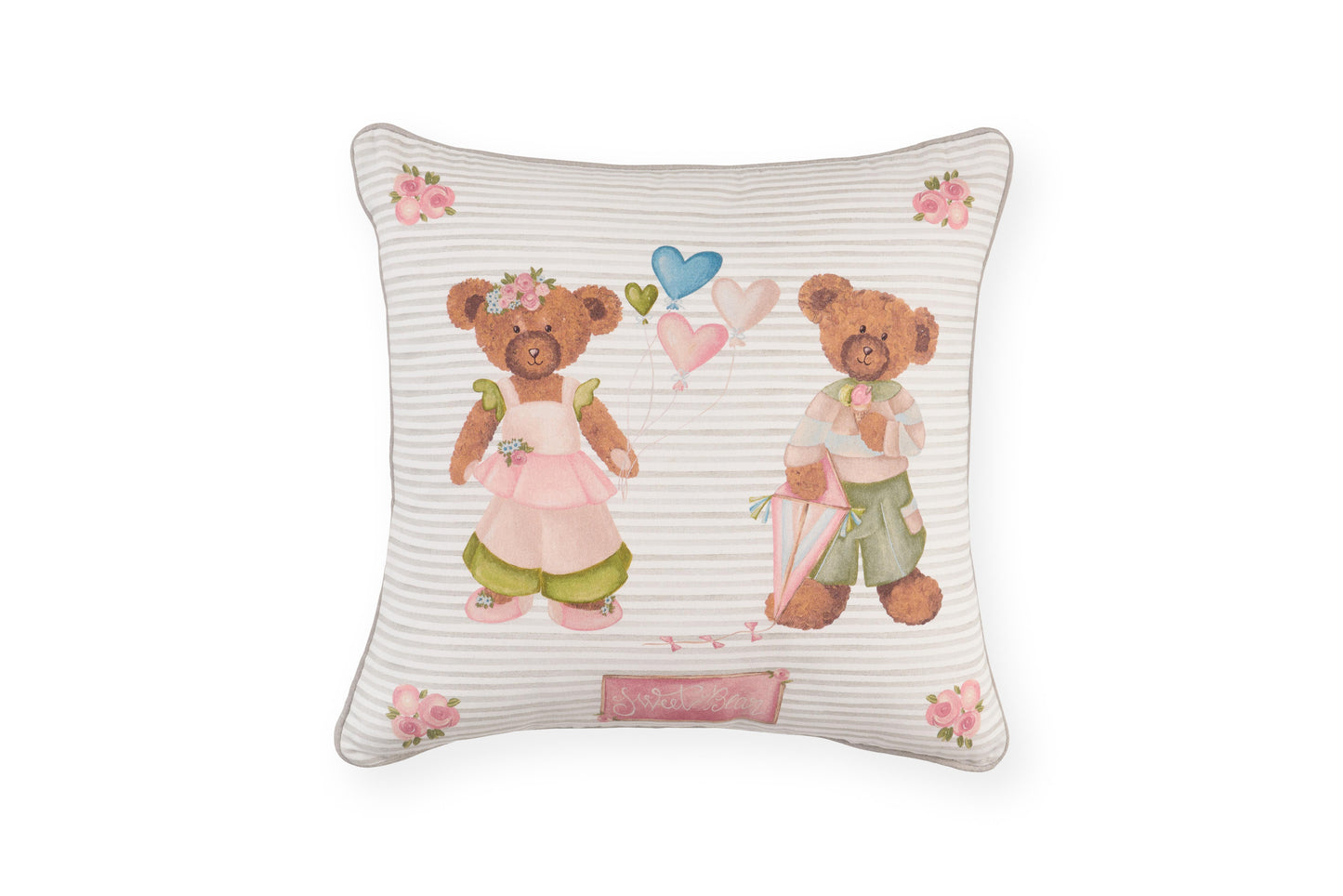 Cuscino coppia orsi Sweet Bear